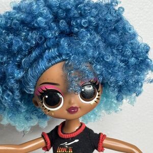 OMG Head Jams Bratz Body Y2K Vintage Cloe Outfit Cowboy Boots Fashion Doll Blue